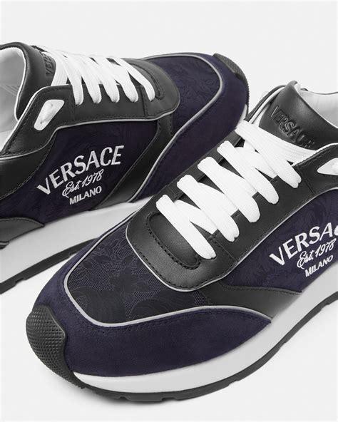 versace torino|Versace milano runner sneakers.